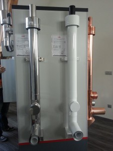 Speciális műgyanta alapú cső, kondenzációs kéményhez